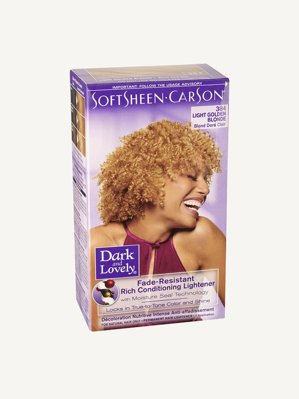 Dark and Lovely – Fade Resist Permanent Hair Color #384 Light Golden B ...