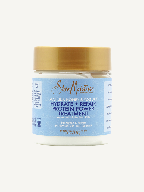 SheaMoisture – Manuka Honey &amp; Yoghurt Hydrate + Repair Protein Power Treatment