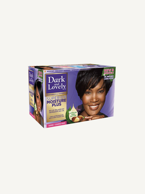 Dark and Lovely – Superior Moisture Plus No-Lye Relaxer Kit