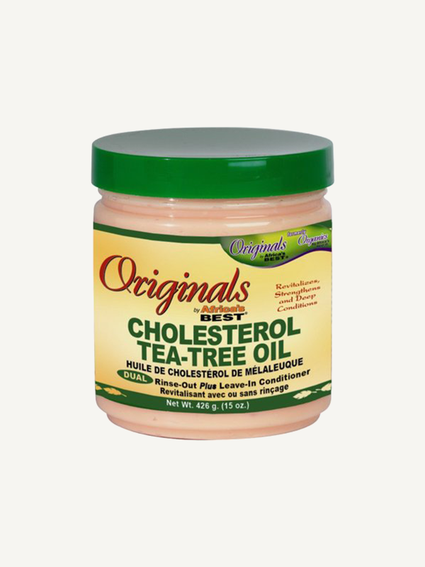 Originals by Africa's Best – Organics Cholesterol Tea Tree Oil Skölj ut eller Leave-In balsam