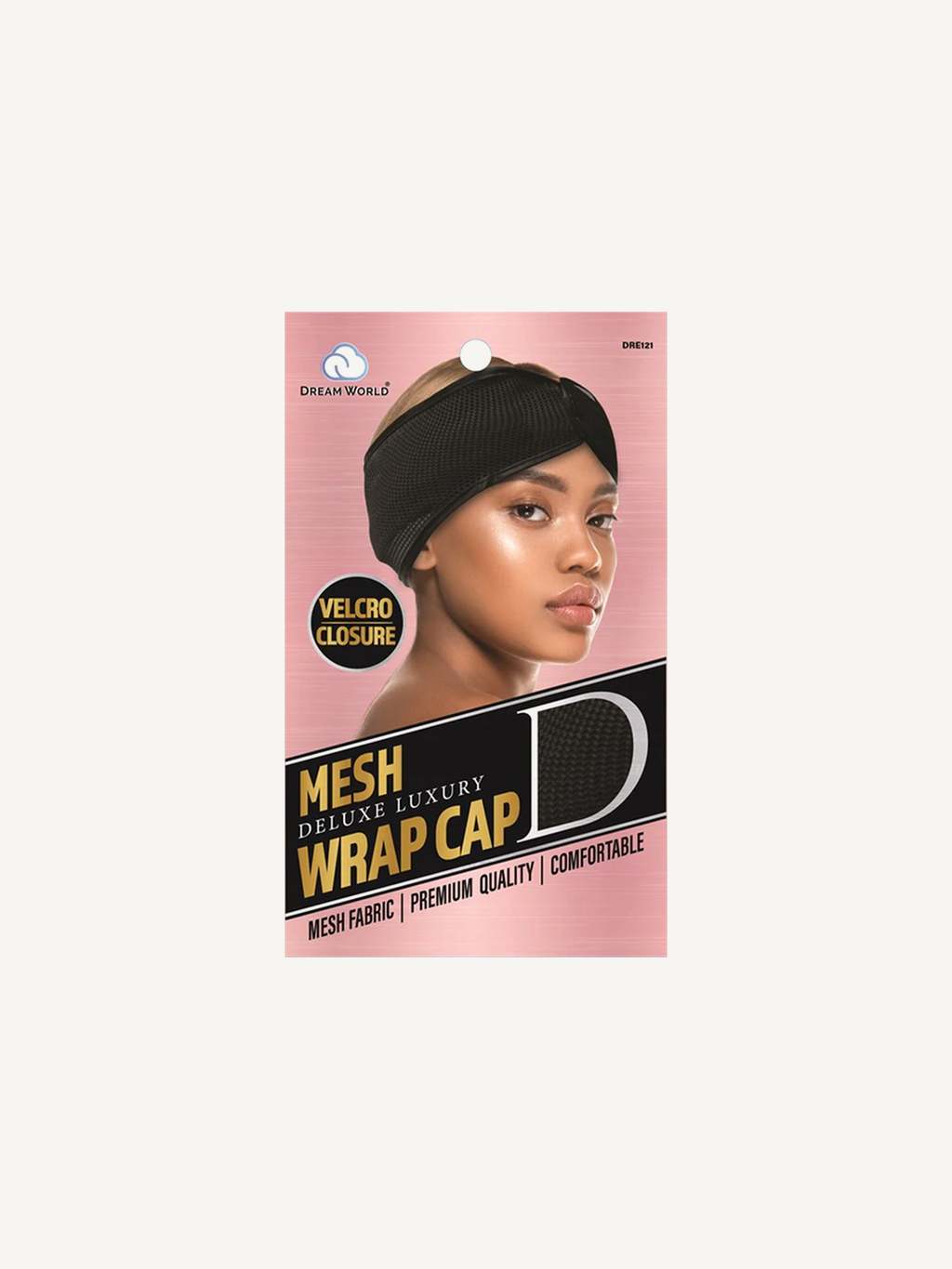 Dream World Deluxe Multi-Use Weaving Cap – Schwarz, Verstellbar, 100% Nylon, Einheitsgröße