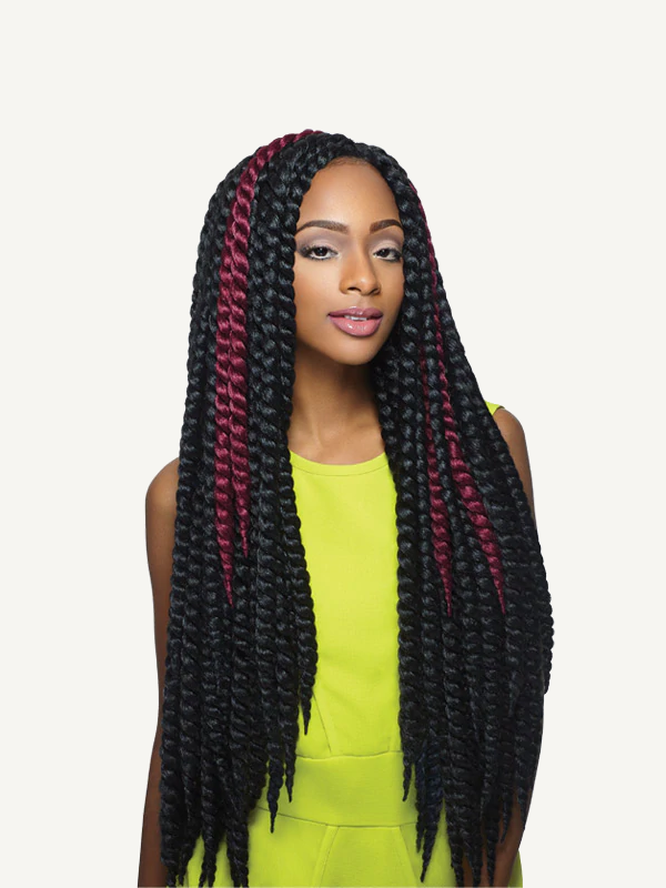 X-Pression – Senegalesisk Twist X-Large Crochet Hair 24"