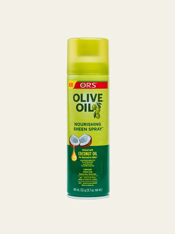 ORS – Olivolja Nourishing Sheen Spray infunderad med kokosnötsolja