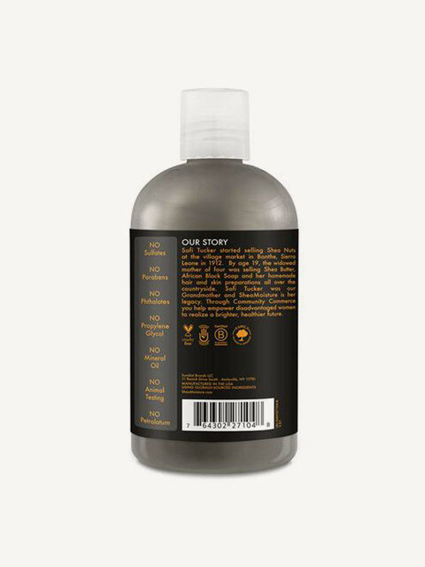 SheaMoisture – African Black Soap Bamboo Charcoal Shampoo