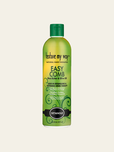 Texture My Way – Easy Comb Leave-In Detangling &amp; Softing Crème Therapy